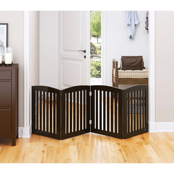 Tucker Murphy Pet™ Wooden Free Standing Pet Gate & Reviews Wayfair